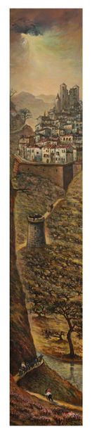 null Jean RAFFY le PERSAN (1920 - 2008)

Fortified village

Oil on panel, signed...