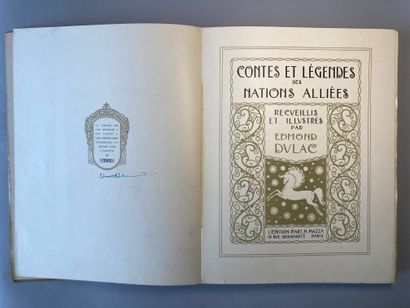 DULAC Edmond (1882-1953) Contes et Légendes des Nations Alliées. Recueillis et
Illustrés...