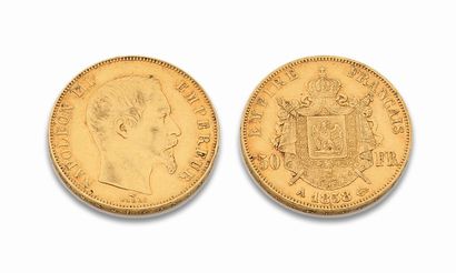 null NAPOLEON III (1852-1870). 50 francs bare head. Paris. 1858. (G. 1111). Very...