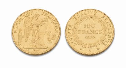 null IIIème REPUBLIQUE (1871-1940). 100 francs Génie. Paris. 1879. (G. 1137). Très...