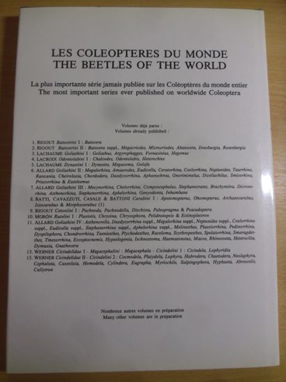 null Die Käfer der Welt
The beetles of the world vol. 15
94 pages, 1992