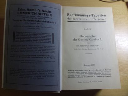 null Monographie der Gattung Carabus L.
Dr. Stephan Breuning, 1932