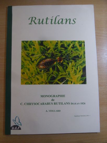 null Un lot d'ouvrages et de fascicules sur les insectes :
-	Rutilans (5 exemplaires)...