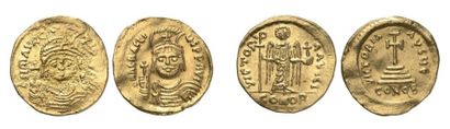null HERACLIUS. Solidus. Constantinople, 610-613. DOC 3. Très beau. On joint un Solidus...