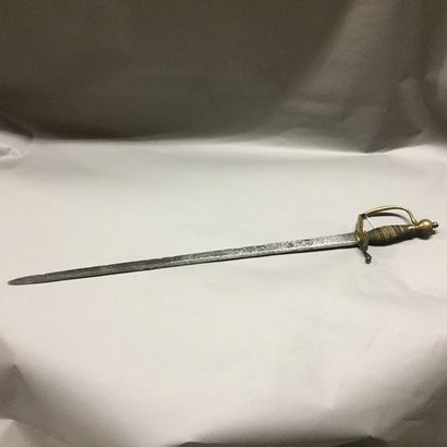 null Forte épée de cavalerie ou dragon. Variante du modèle 1730. SF.