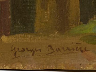 Georges BARRIÈRE (1881-1944) Ta-Prohm
Huile sur toile signée et datée 35 en bas à...