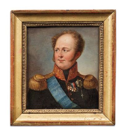D’après le baron Gérard, vers 1815. Portrait...