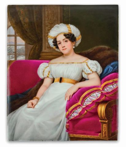 null Jean-Baptiste Emmanuel Pastier, d’après Louis Hersent. Portrait de la princesse...