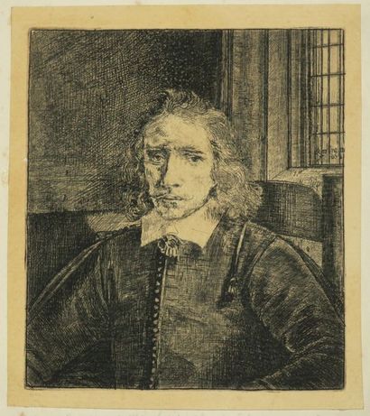 null REMBRANDT Harmenszoon van Rijn (Leyde 1606 † Amsterdam 1669) - "Jakob Thomasz...