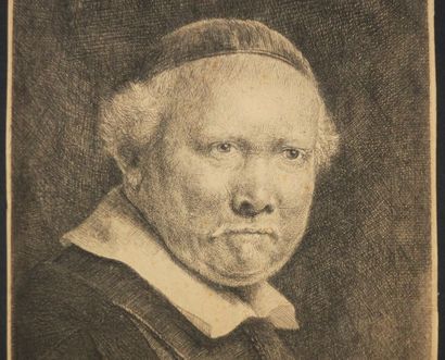 null REMBRANDT Harmenszoon van Rijn (Leyde 1606 † Amsterdam 1669) - "Le grand Coppenfl"...
