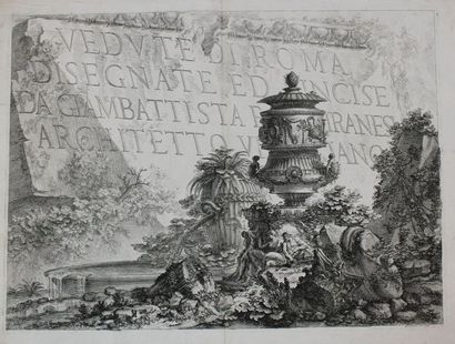 null PIRANESI Giovanni Battista (1720-1778). Vedute di Roma, disegnate ed incise...