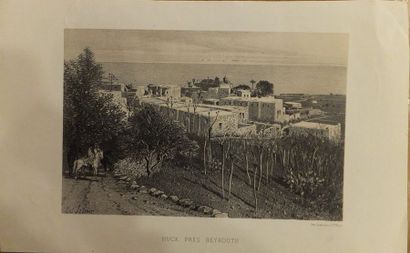 null LIBAN - HUCK - Huck près Beyrouth, lithographie chez Lemercier. H.16,8xL.27,9cm....