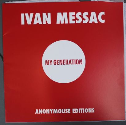 null MESSAC Ivan (né en 1948). Portfolio My Generation. Anonymouse Éditions, 2013....
