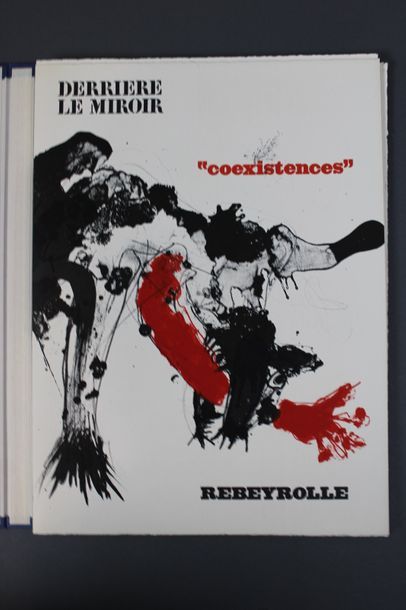 null REBEYROLLE Paul (1926-2003). Portfolio Derrière le miroir / « Coexistences »....