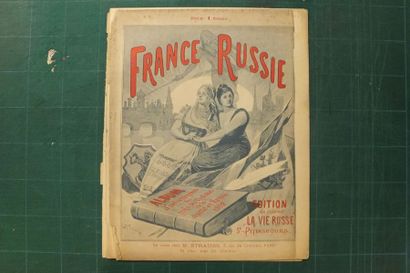RUSSIE - FRANCE - Album d'autographes au...