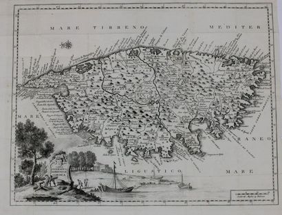 null CORSE (20) – XVIIIe siècle. Carta Geografica del Regno di Corsica. Carte éditée...