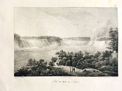 null AMÉRIQUE DU NORD – CHUTES DU NIAGARA. MILBERT Jacques Gérard (1766-1840). 2e...