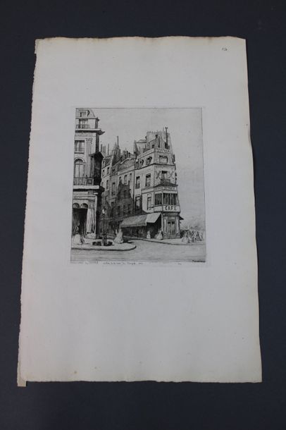 null PARIS (75) – POTÉMONT Adolphe-Martial (1827-1883). L’Ancien Paris. Paris, Cadart...