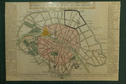 null PARIS (75) - Paris tel qu'il est aujourd'hui. Citoyen Cointeraux (1740-1830),...