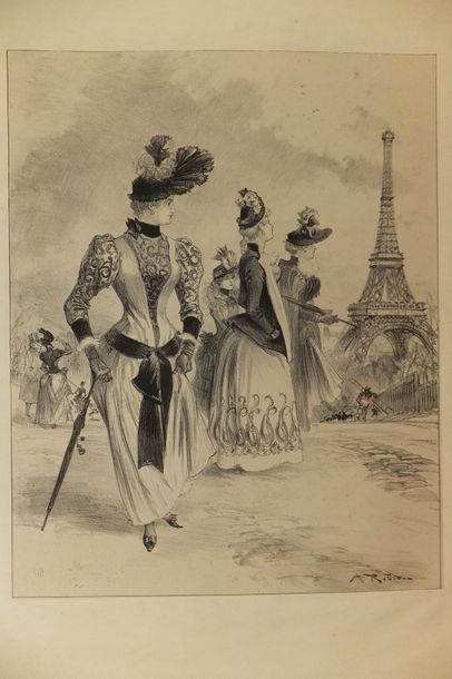 null PARIS (75) - Alfred ROBIDA (Compiègne, 14 mai 1848 - Neuilly-sur-Seine, 11 octobre...