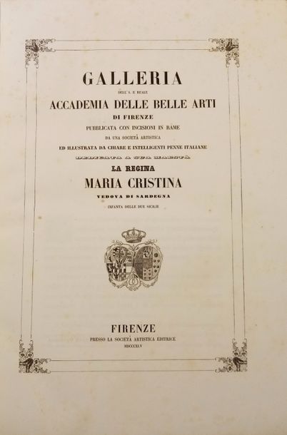 null FLORENCE 

Galleria dell'Imperiale e Reale Accademia delle belle arti di Firenze...