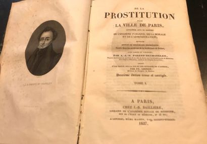 null PARIS - PARENT-DUCHATELET (Alexandre-Jean-Baptiste)

De la prostitution dans...
