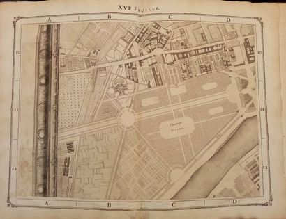 null PARIS - JAILLOT (Jean-Baptiste-Michel Renou de Chevigné, dit)

New map of the...