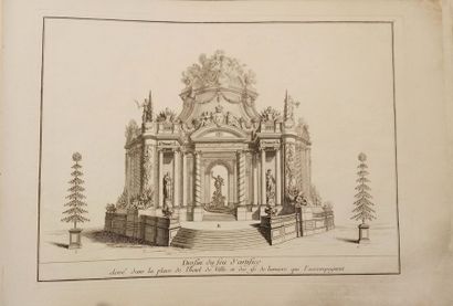 null PARIS - WAR OF AUSTRIAN SUCCESSION

Plans and drawings of the buildings and...
