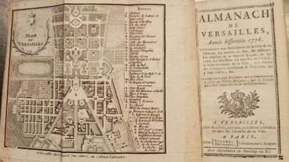 null ALMANACH de Versailles, année bissextile 1776 

contenant une description de...
