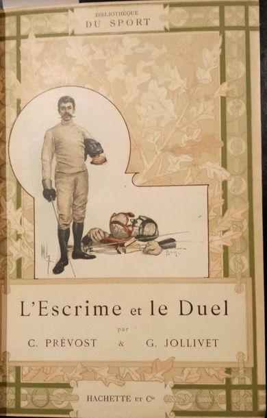 null ESCRIME - PRÉVOST (Camille) et G. JOLLIVET

L'Escrime et le Duel

Paris, Hachette,...