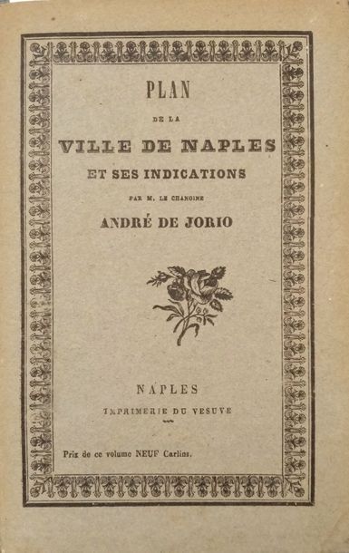null JORIO (Andrea de)

Plan de la ville de Naples et ses indications

Naples, Imprimerie...