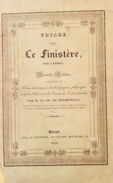 null CAMBRY (Jacques)

Voyage dans le Finistère. Ou Etat de ce département en 1794....