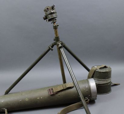 null Lunette d’artillerie américaine Circle Aiming M1 de 1943, avec lunette monoculaire...