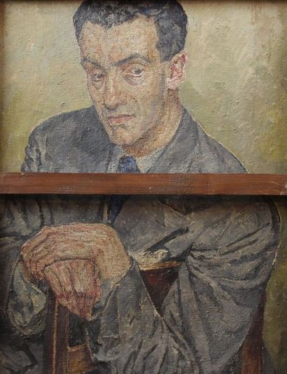 null MUTER Marie Mela (1876-1967) : «La Plage de Collioure» et «Portrait de Monsieur...