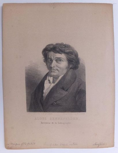 null QUAGLIO Lorenzo (le jeune, dit) (Munich 1793-1869) (D’APRÈS). Portrait d’Aloys...