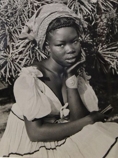 HUET Michel (1917-1996) attribué. Afrique,...