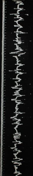 null ELECTROCARDIOGRAMME (sur le thème de). Ensemble de dix tirages argentiques en...