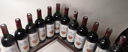 null 12 bouteilles CHÂTEAU CÔTES BERTANEAU - Saint Emilion 1983
Caisse bois. Etiquettes...