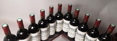 null 11 bouteilles CHÂTEAU de LUSSAC - Lussac St. Emilion 1982
4 niveaux légèrement...