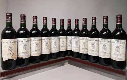 null 12 bouteilles CHÂTEAU MARQUIS DE TERME - 4é Gcc Margaux 1994
Caisse bois abîmée....