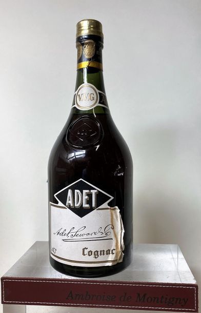 null 1 bouteille 1 bouteille COGNAC ADET SEWARD 1929.
Certificat d'origine apposé...