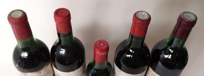 null 4 bouteilles et 1 Demi bouteille BORDEAUX DIVERS A VENDRE EN L'ETAT 1 demi bouteille...