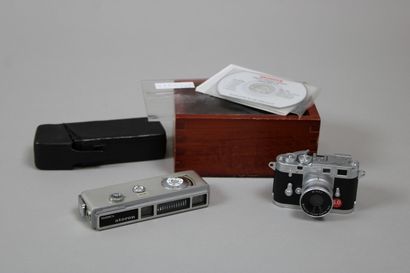 null Appareil photographique miniature. Dans boite, appareil Minox Leica M3. Dans...