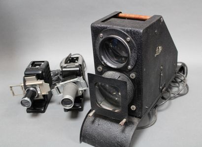 null PROJECTOR. LEITZ. Set of three Leitz projectors including Leitz VP (incompl...