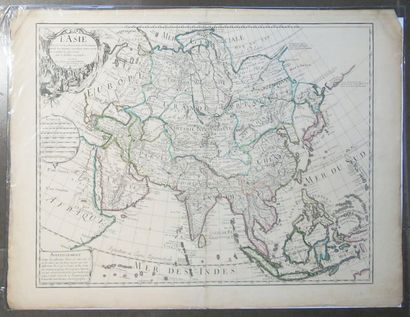null "MAP OF ASIA, drawn up on the observations of the Royal Academy of Sciences...