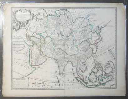 null "CARTE DE L'ASIE, dressée sur les observations de l'Académie Royale des Sciences...