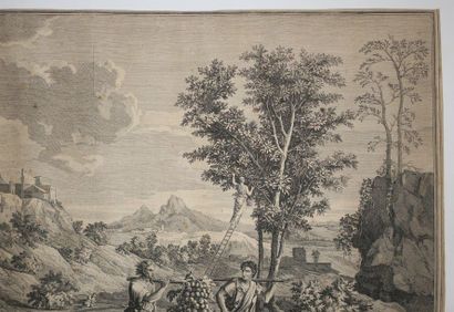 null PESNE Jean (Rouen 1623 † Paris 1700) - "L'automne" (ou La Grappe de Canaan ou...