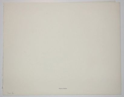 null CHINE - "KUAN-YIN assise sur le LOTUS". c.1976. Bois gravé pour la Carte de...