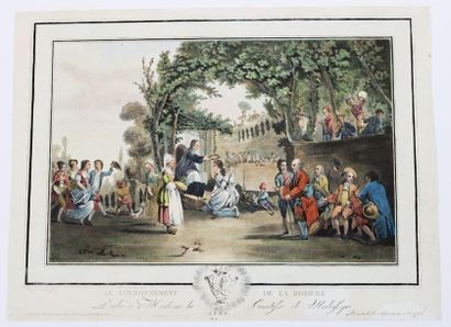 null BENAZECH Charles (Londres 1767 † 1794) - "Le prix de l'agriculture, Dédiée à...