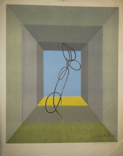 null VILLON Jacques (Gaston Duchamp, dit) (Damville (Eure) 1875 Puteaux 1963) - [Composition]....